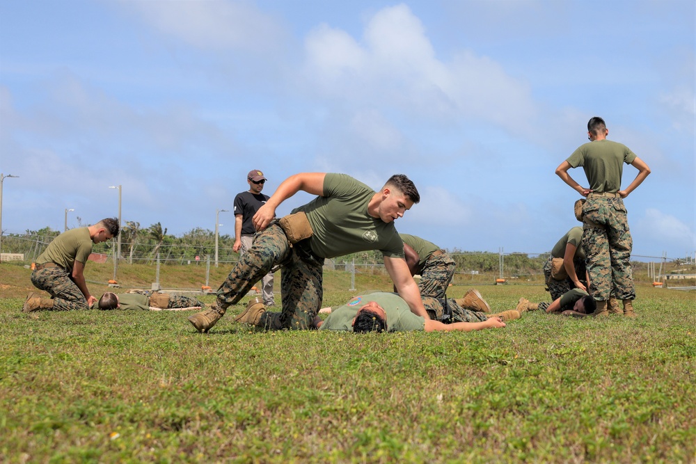 Marines on Camp Blaz participate in TCCC Training