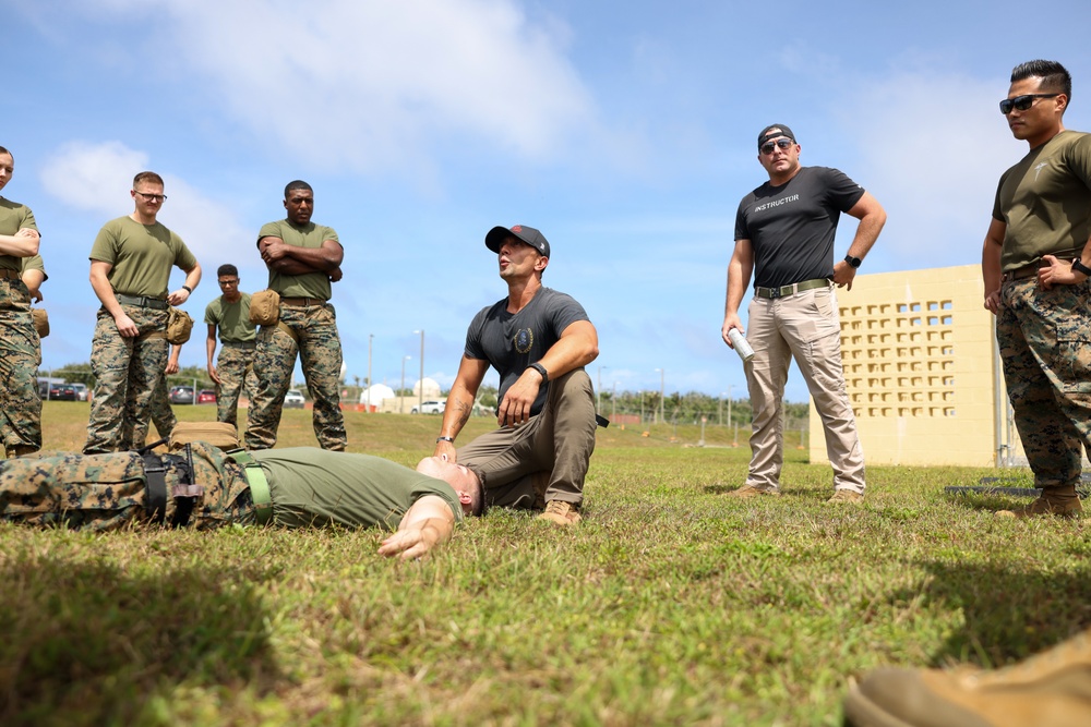 Marines on Camp Blaz participate in TCCC Training