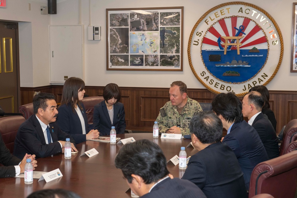 House of Counsillors Committee of Foreign Affairs and Defense Visits CFAS