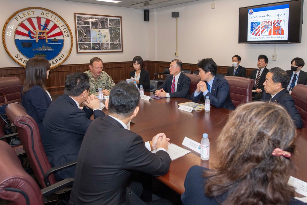 House of Counsillors Committee of Foreign Affairs and Defense Visits CFAS