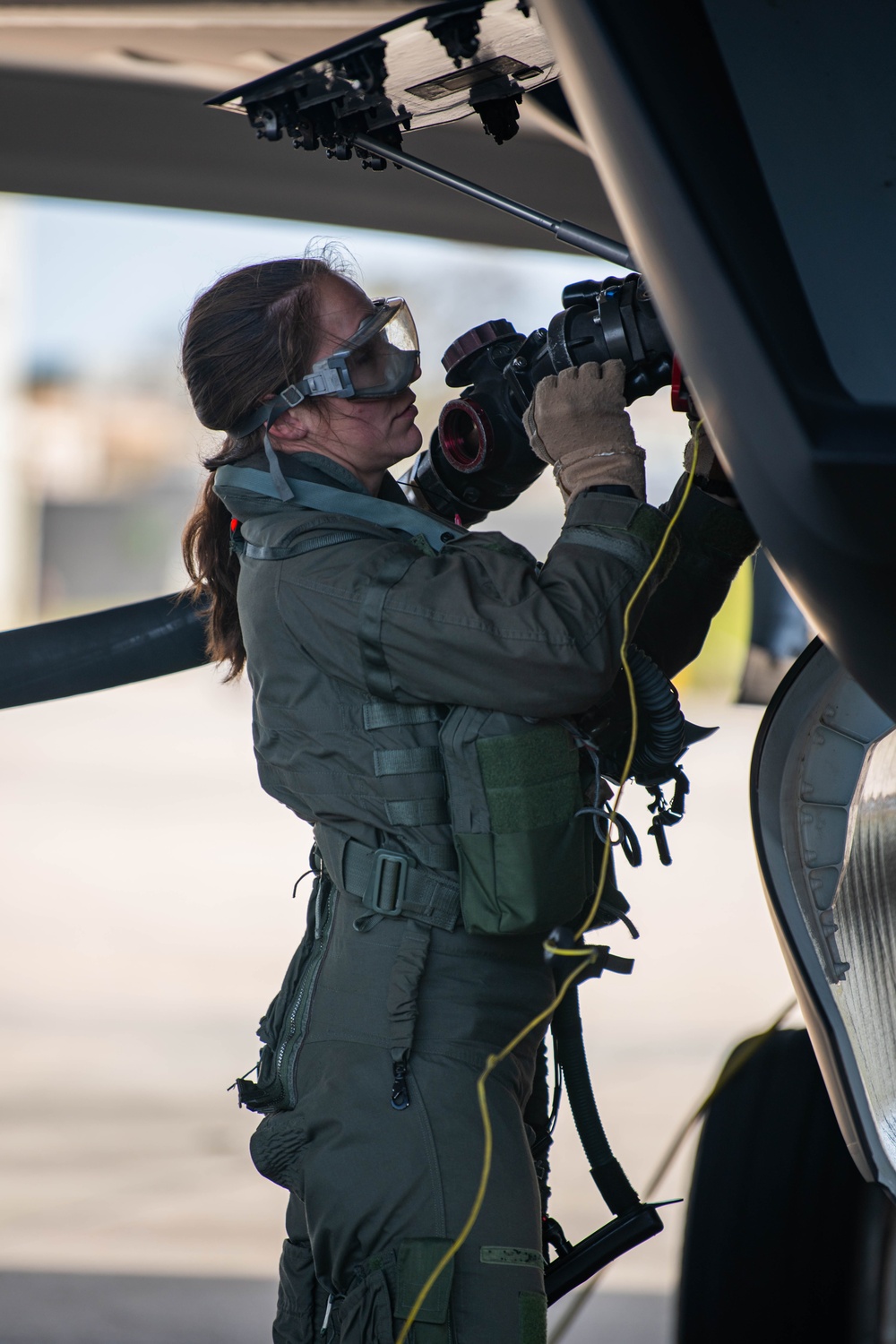 Airmen conduct ACE rapid turn exercise