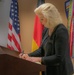 Secretary of the Army, Hon. Christine Wormuth in Wiesbaden