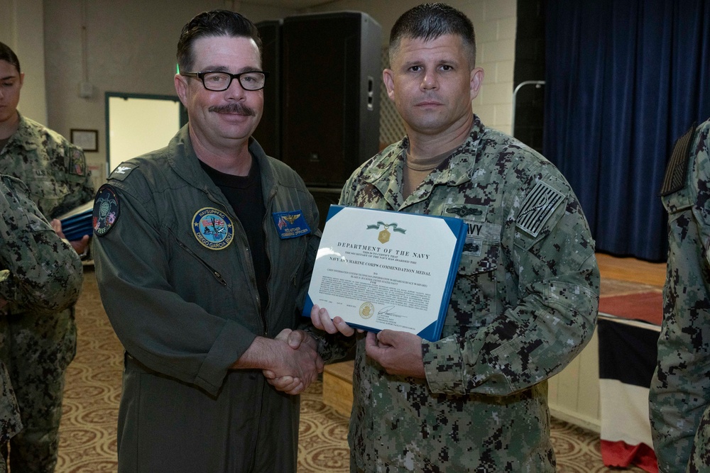 Awards at Quarters in Diego Garcia