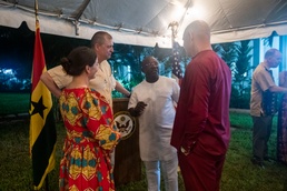 NORTH DAKOTA NATIONAL GUARD CELEBRATES 20TH ANNIVERSARY WITH GHANA