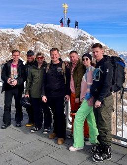 Climb a mountain as individuals, emerge as a team