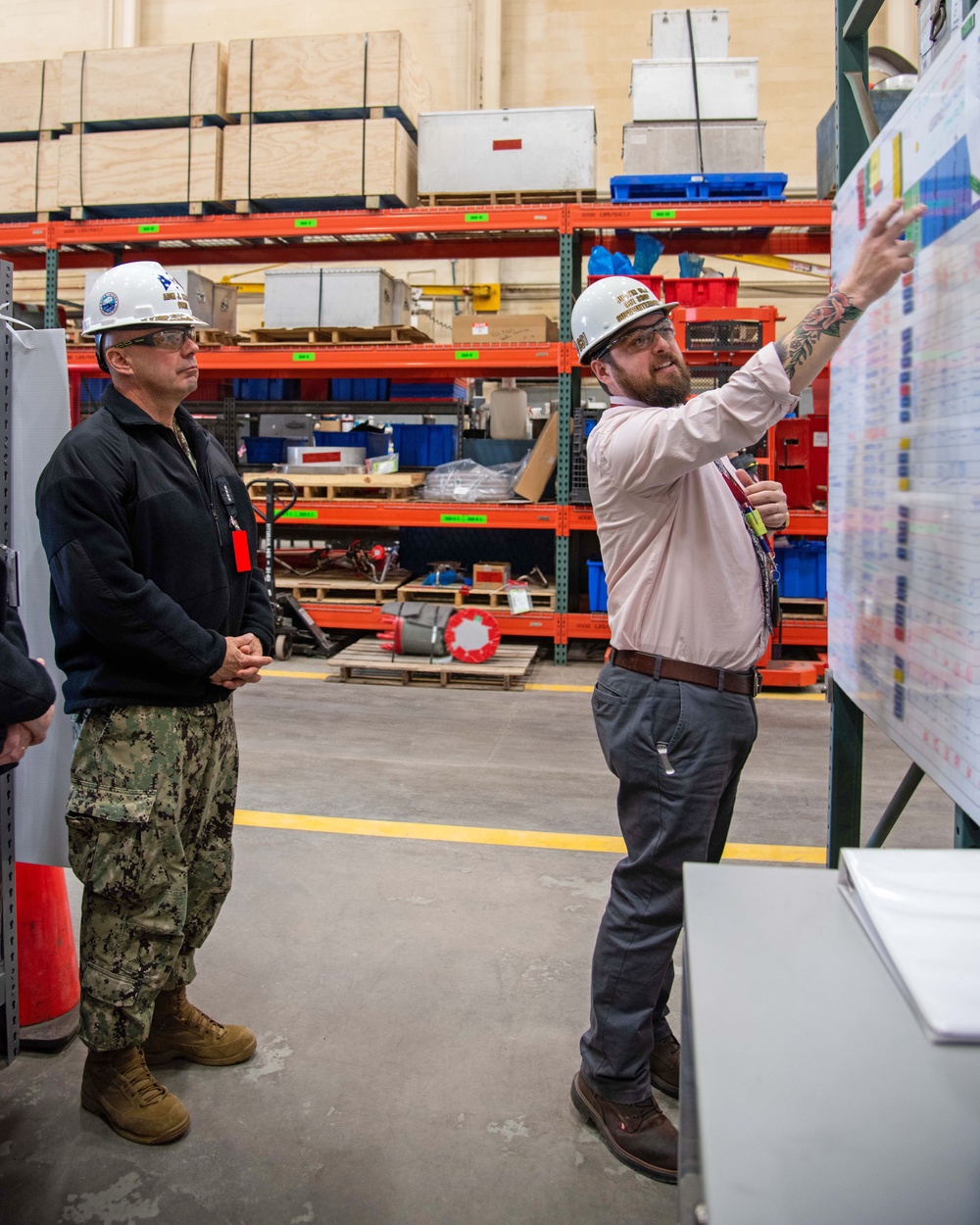 VCNO Adm. Jim Kilby Visits Portsmouth Naval Shipyard