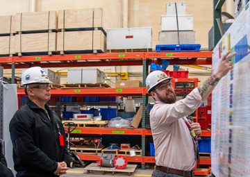 VCNO Adm. Jim Kilby Visits Portsmouth Naval Shipyard