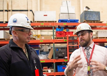 VCNO Adm. Jim Kilby Visits Portsmouth Naval Shipyard
