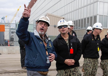 VCNO Adm. Jim Kilby Visits Portsmouth Naval Shipyard