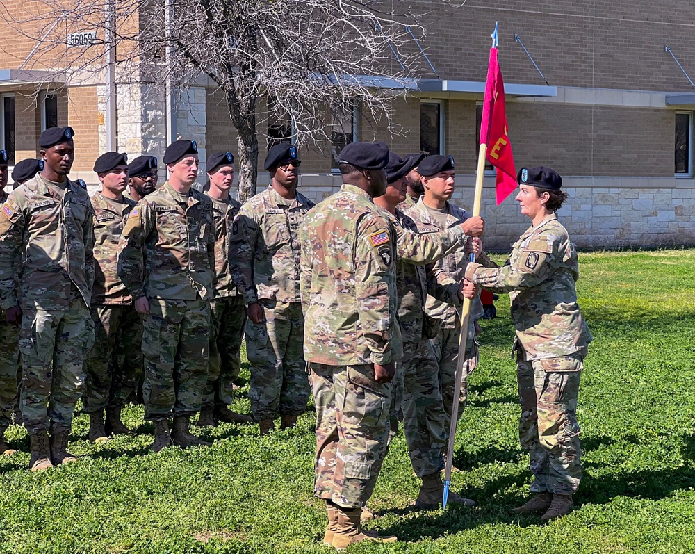 Echo Company 1-44 Air Defense Assumption of Responsibility ceremony