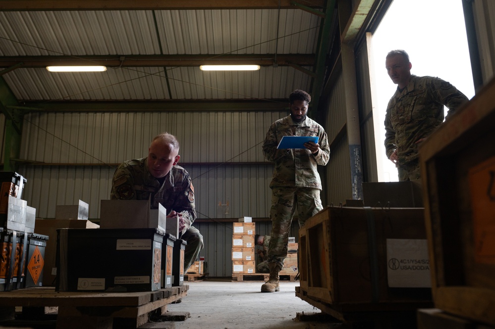 Munitions flight completes 100% tri-annual inventory