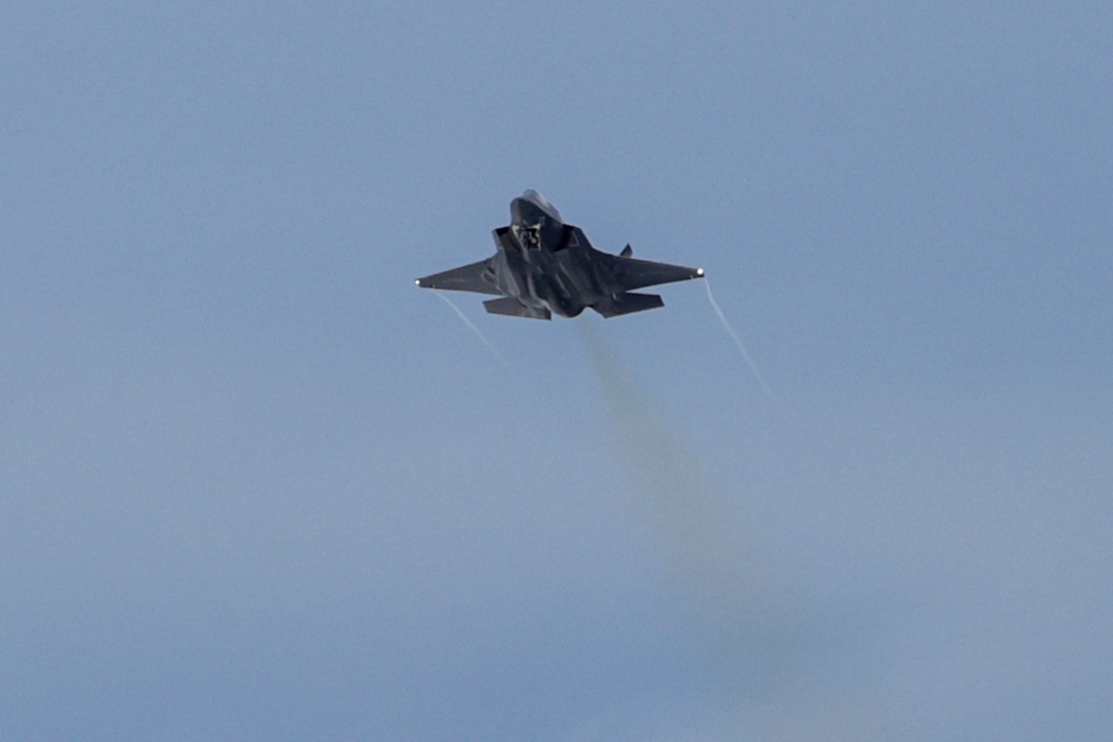 Marine Fighter Attack Squadron (VMFA) 542 executes flight operations in preparation for Exercise Nordic Response 24