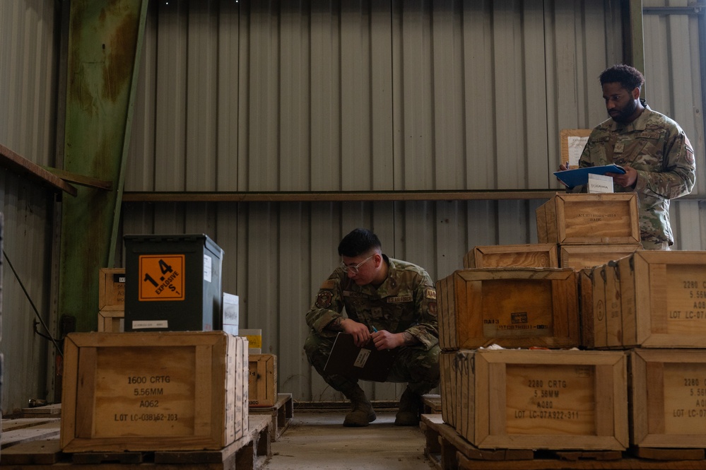 Munitions flight completes 100% tri-annual inventory