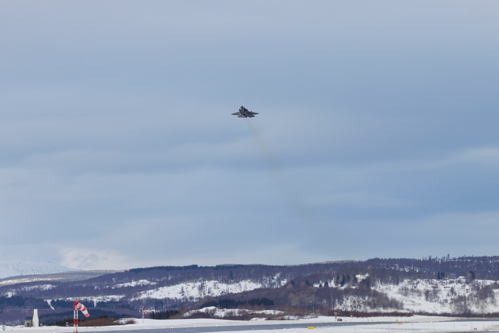 Marine Fighter Attack Squadron (VMFA) 542 executes flight operations in preparation for Exercise Nordic Response 24