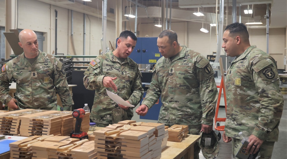 TRADOC CSM Tours Army Marketing and Engagement Brigade