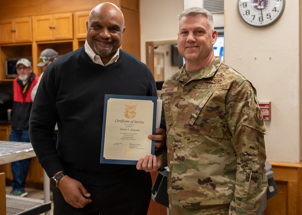 Celebrating Steve Alexander’s 40 years of Service