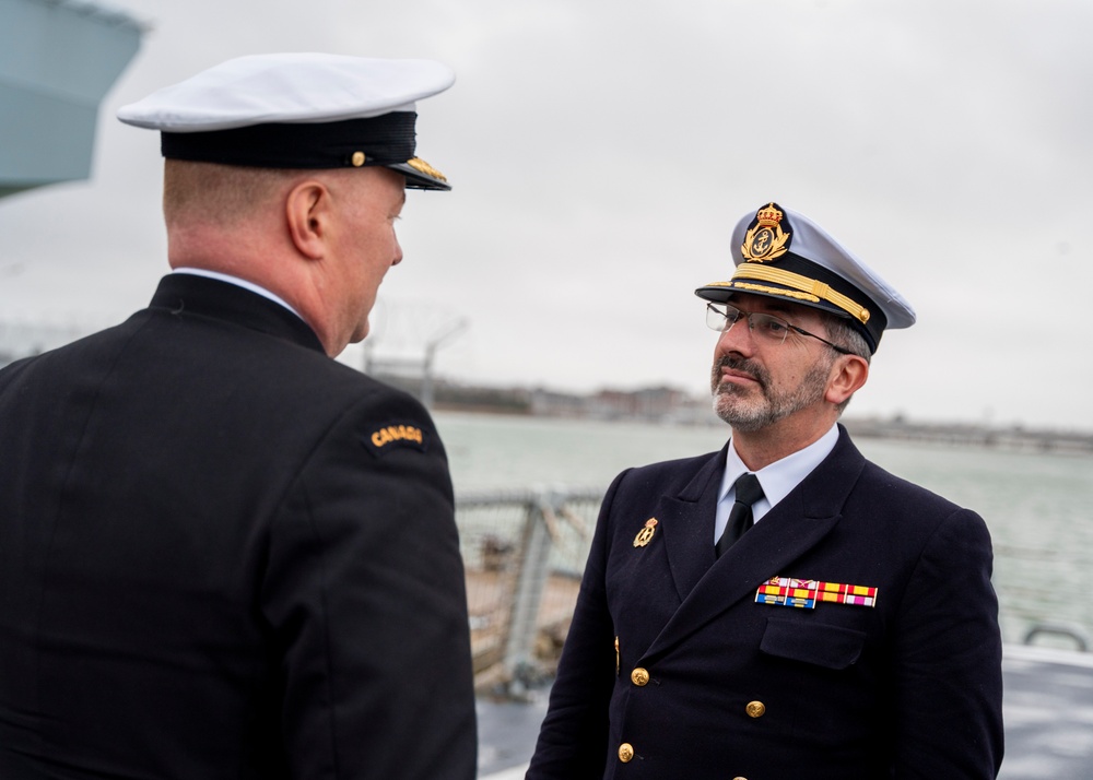 DVIDS - Images - CTF-N commander visits Spanish Navy in England [Image ...