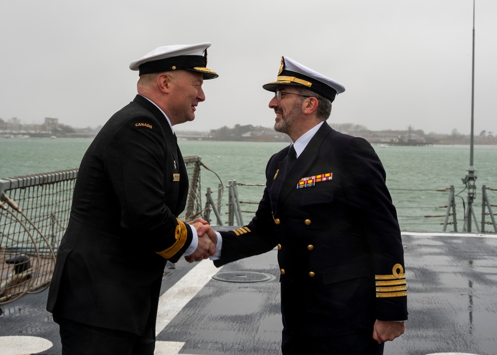 DVIDS - Images - CTF-N commander visits Spanish Navy in England [Image ...