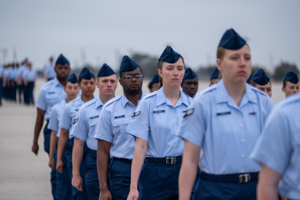 USAF BMT Coin Ceremony, Graduation -- 21-22 Feb. 2024