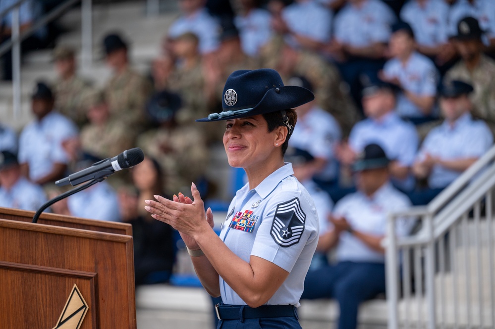 USAF BMT Coin Ceremony, Graduation -- 21-22 Feb. 2024