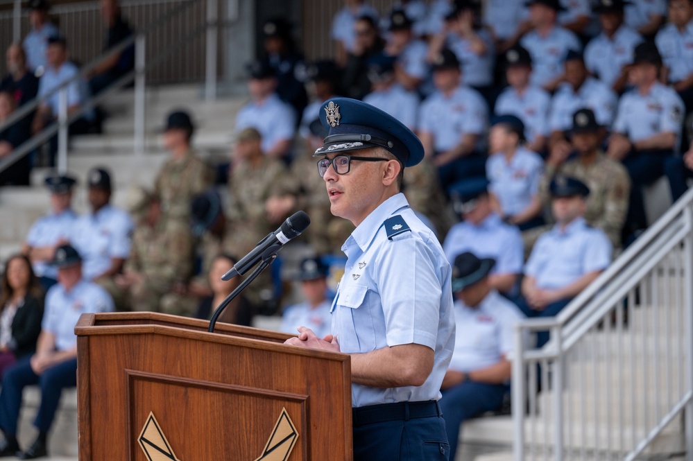 USAF BMT Coin Ceremony, Graduation -- 21-22 Feb. 2024