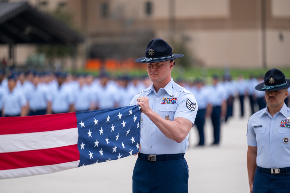 DVIDS Images USAF BMT Coin Ceremony, Graduation 2122 Feb. 2024