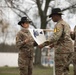 Sustainment Soldiers host a transfer of authority ceremony