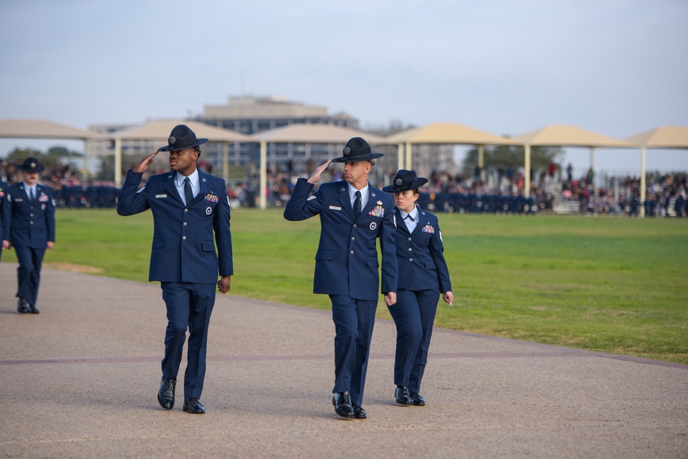 USAF BMT Coin Ceremony, Graduation -- 7-8 Feb. 2024