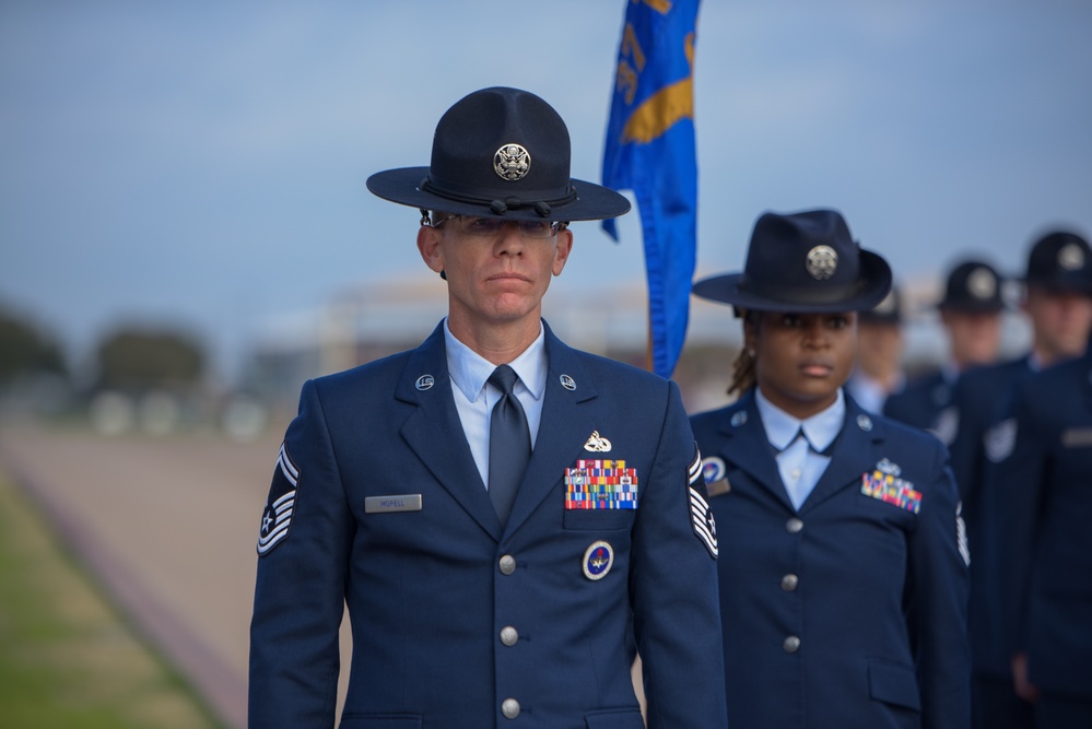 USAF BMT Coin Ceremony, Graduation -- 7-8 Feb. 2024