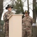 Sustainment Soldiers host a transfer of authority ceremony