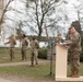 Sustainment Soldiers host a transfer of authority ceremony