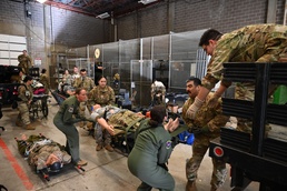 433rd AES and CCATT Airmen Sharpen Patient Evac Skills