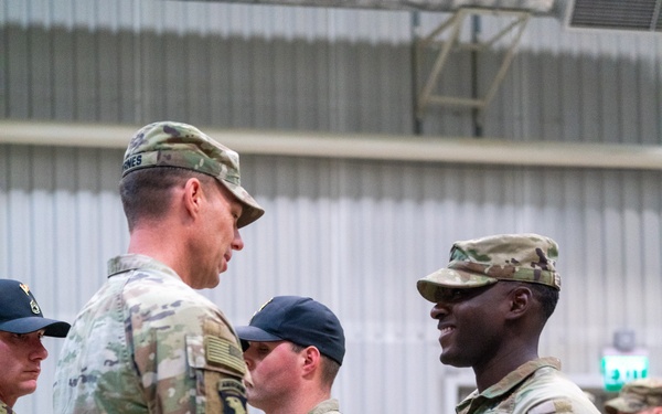 TF 82 Pathfinder students graduate course at Mihail Kogălniceanu Airbase, Romania
