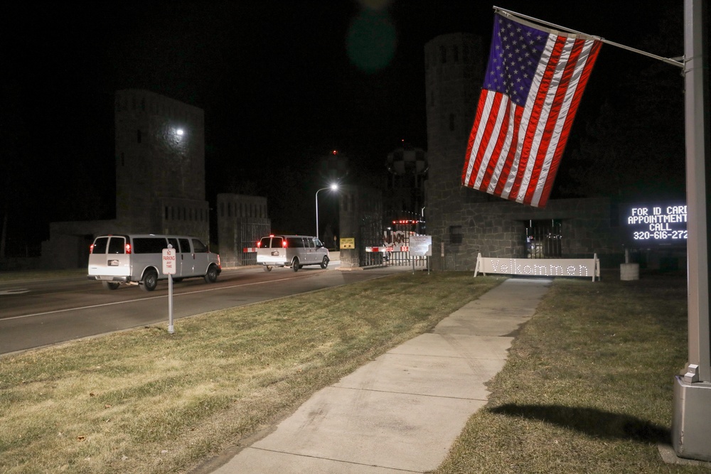 The Norwegian Home Guard Land at 133rd Air Wing for 51st NOREX