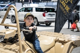 U.S. ARMY PARTICIPATES IN THE CHICAGO AUTO SHOW