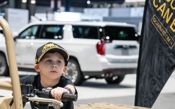 U.S. ARMY PARTICIPATES IN THE CHICAGO AUTO SHOW