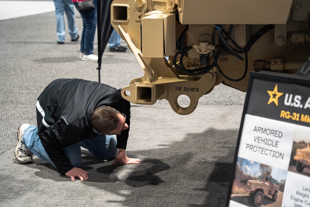 U.S. ARMY PARTICIPATES IN THE CHICAGO AUTO SHOW