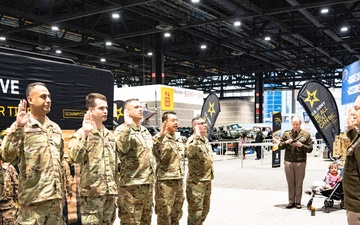 U.S. ARMY PARTICIPATES IN THE CHICAGO AUTO SHOW