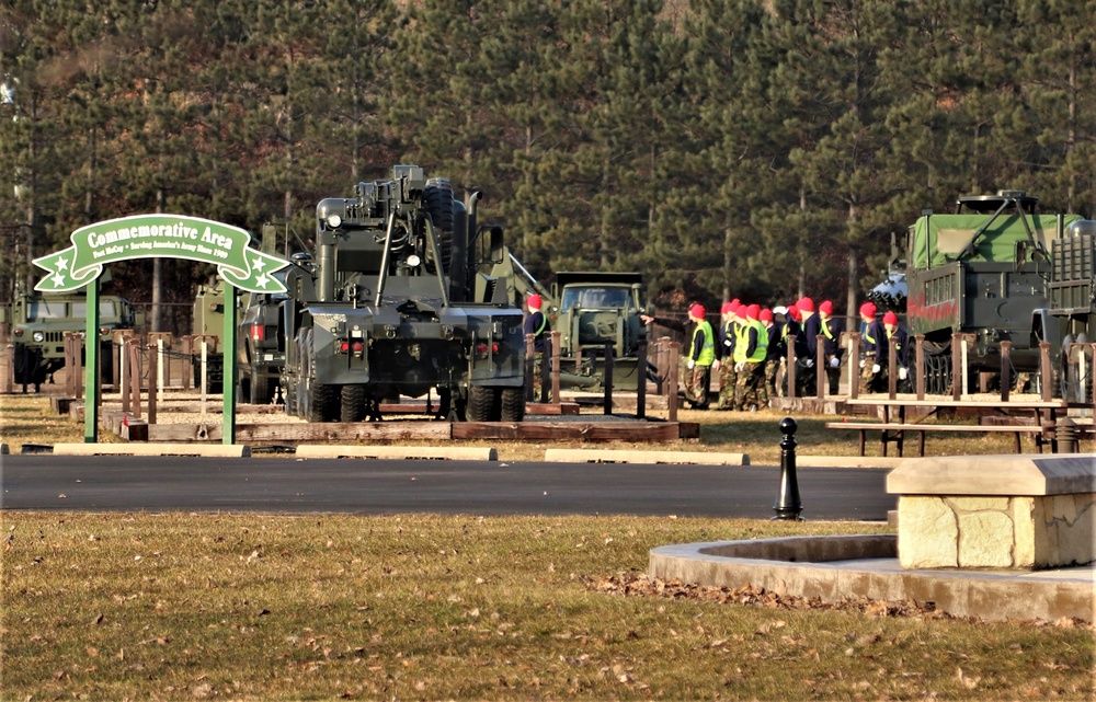 Wisconsin Challenge Academy students visit Fort McCoy Commemorative Area