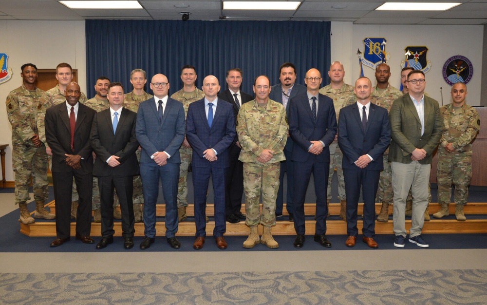 Securing the Information Environment: 16th Air Force joins forces with Poland Cyber Command