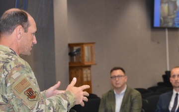 Securing the Information Environment: 16th Air Force joins forces with Poland Cyber Command