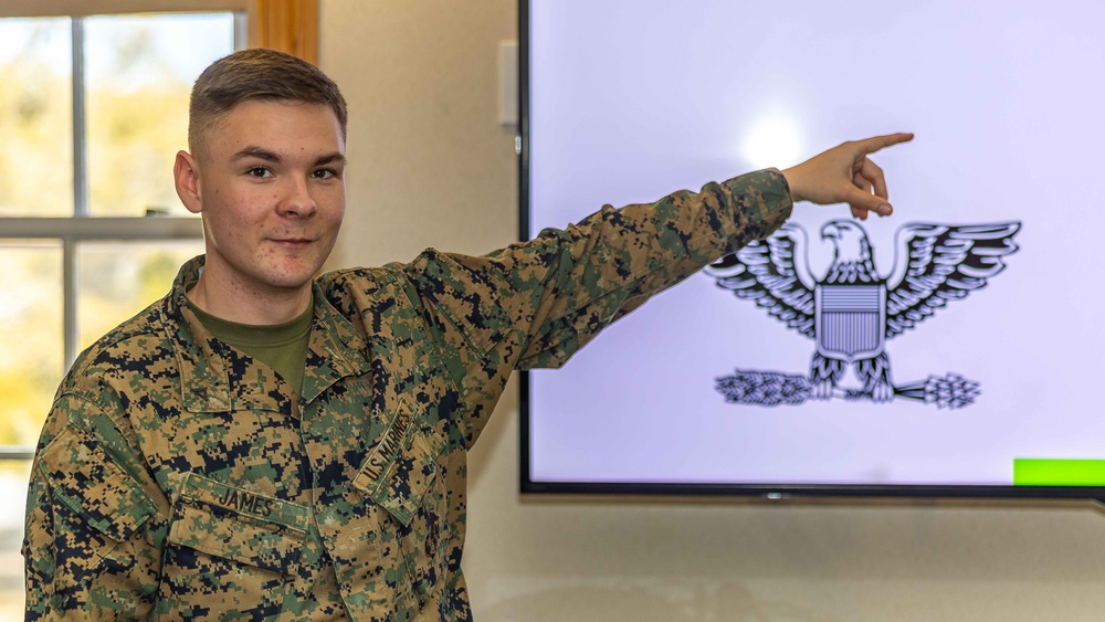 Lance Cpl. James; 2nd Marine Logistics Group Warrior of the Week