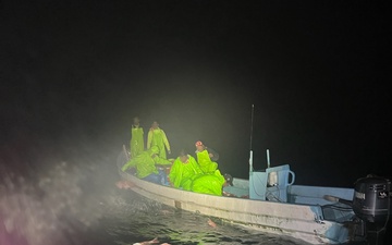 Coast Guard interdicts 3 lancha crews, seizes 2,160 pounds of illegal fish off Texas coast