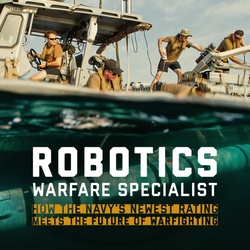 Establishing the Robotics Warfare Specialist (Social Media Graphic 1/3) [Image 1 of 3]