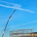 Fort McCoy’s third barracks project taking shape into late February; steel framework continues