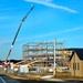 Fort McCoy’s third barracks project taking shape into late February; steel framework continues