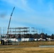 Fort McCoy’s third barracks project taking shape into late February; steel framework continues