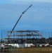 Fort McCoy’s third barracks project taking shape into late February; steel framework continues