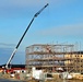 Fort McCoy’s third barracks project taking shape into late February; steel framework continues