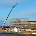 Fort McCoy’s third barracks project taking shape into late February; steel framework continues